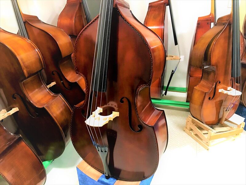 【ティアラ 様 引取限定】コントラバス（オリエンテ HO-25） 国産コントラバス4弦